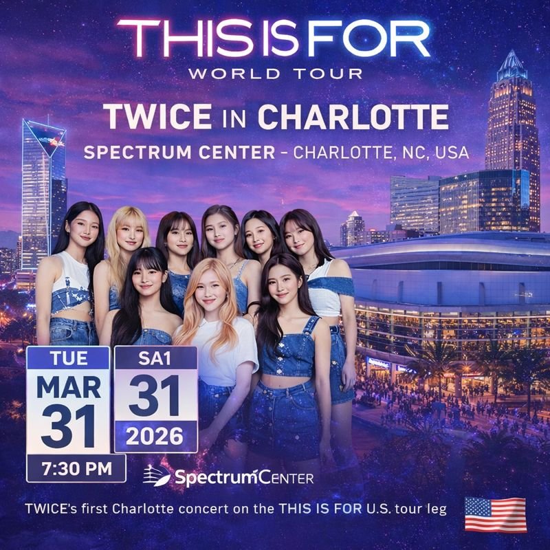 Charlotte Concert infographics