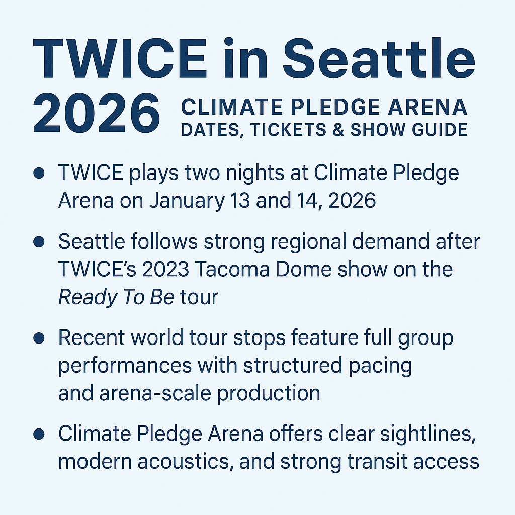 Twice Seattle infographics