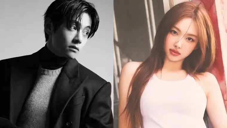 Fact-Check: Are BTS V and TWICE's Nayeon Releasing a Collab MV Together? 4 V-Kim-Taehyung-and-Nayeon.webp