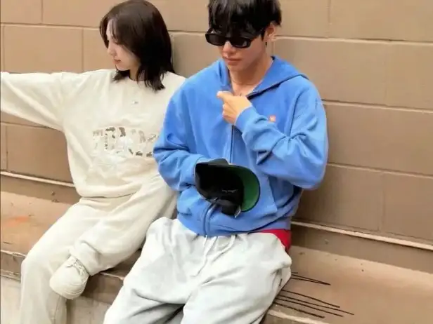 Fact-Check: Are BTS V and TWICE's Nayeon Releasing a Collab MV Together? 2 Viral-image-of-V-Kim-Taehyung-and-Nayeon.webp