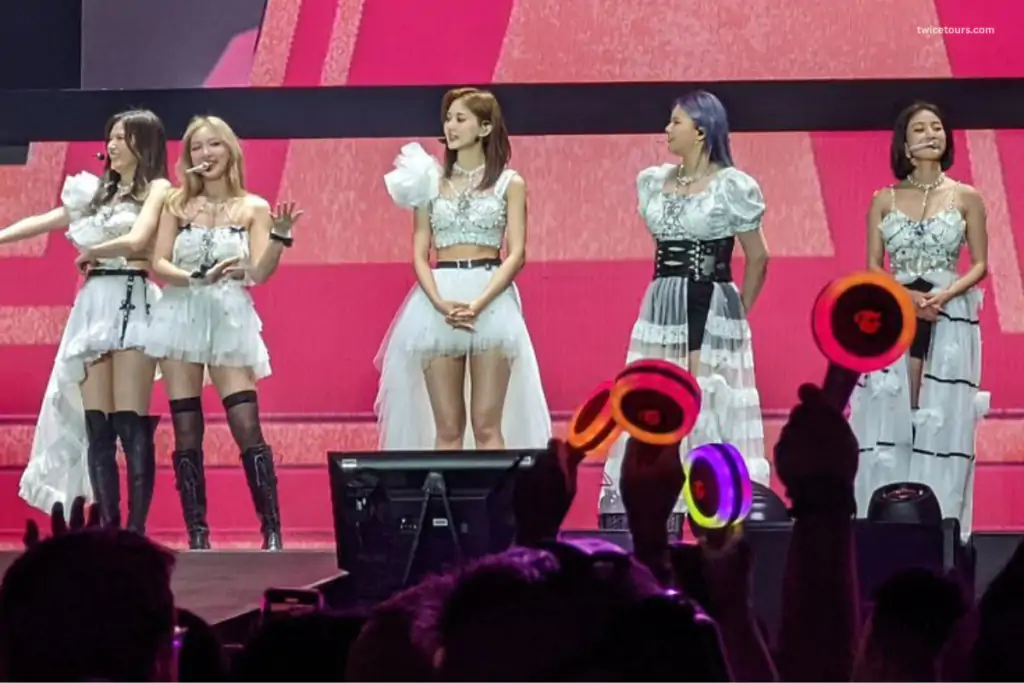 Girls in white outfit