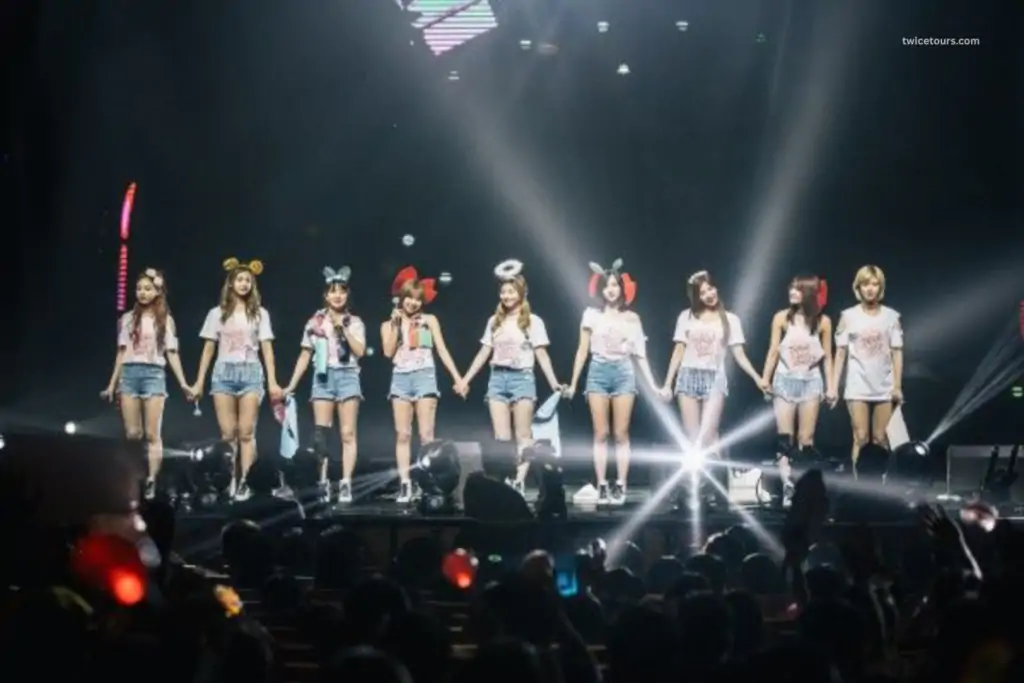 TWICE State Farm Arena Atlanta 2026: Tickets, Setlist 4 Members cute outfit on stage