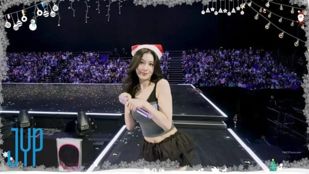 TWICE Jihyo on stage