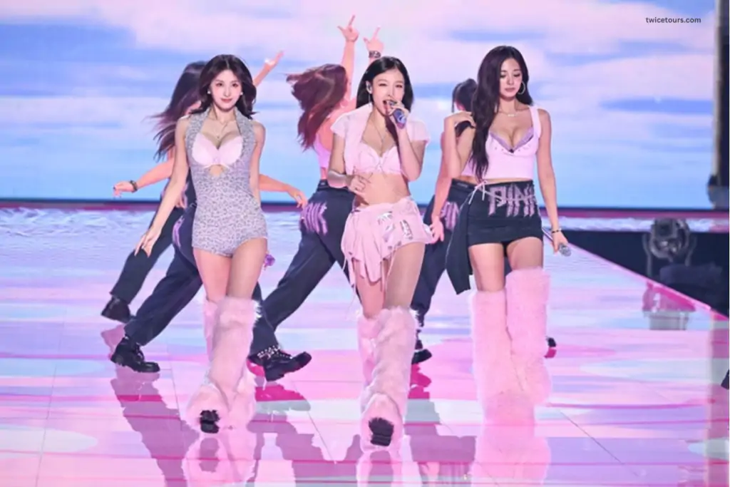 TWICE Phoenix Concert Jan 28, 2026 at Mortgage Matchup Center 5 Twice Stuns in Lingerie Looks