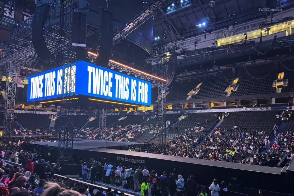 TWICE Roger Arena stage