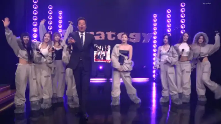 K-Pop Idols TWICE Take New York For 'The Tonight Show'